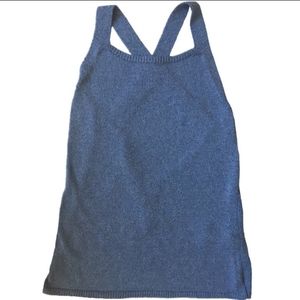 Massimo Dutti Strappy Back Tank Made in Spain NWOT